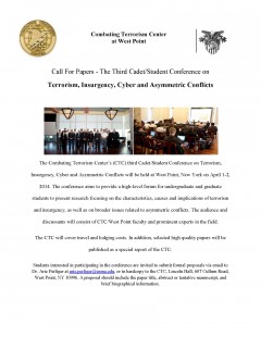CDT Conference call for papers 2014